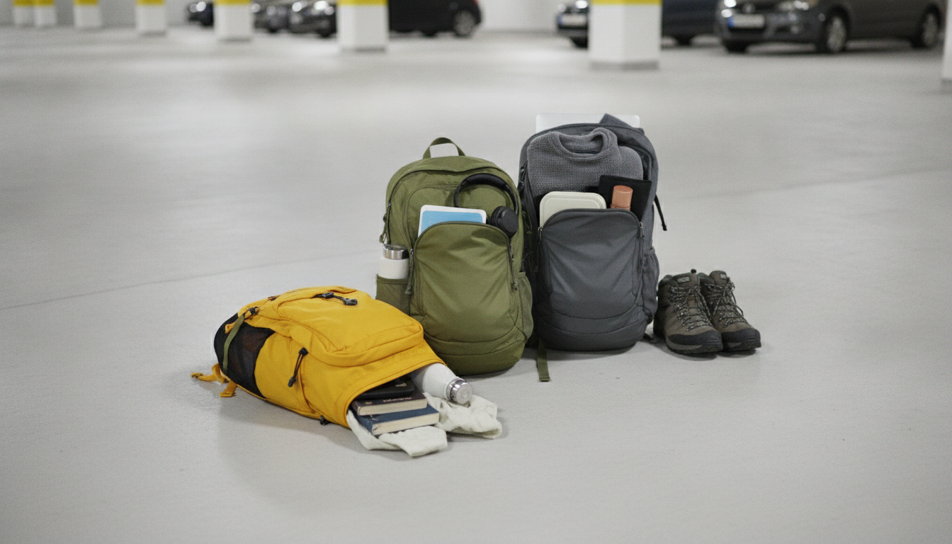 Daypack Capacity Guide: What 10–30L Really Holds